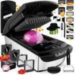 Fullstar vegetable chopper for fast and easy food preparation in kitchen