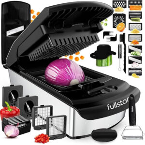 Fullstar vegetable chopper for fast and easy food preparation in kitchen