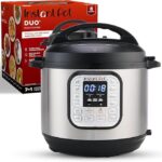 Instant Pot Duo 7 in 1 electric pressure cooker for smart cooking
