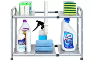 simple houseware heavy duty metal shelf organize