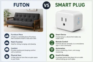 Futon vs Smart Plug