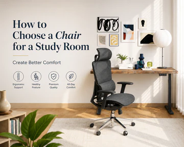 how to choose a right chair for a study room