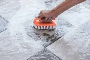 how to deep clean floors