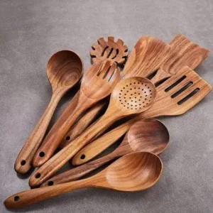 wooden kitchen gadgets