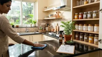 deep clean kitchen checklist