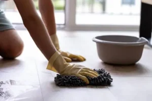 how do you clean a kitchen floor