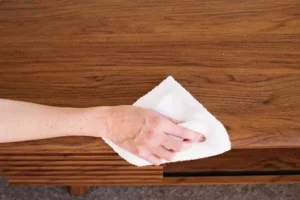 how do you clean wood furniture